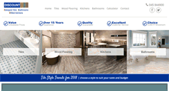 Desktop Screenshot of discount-tiles.ie